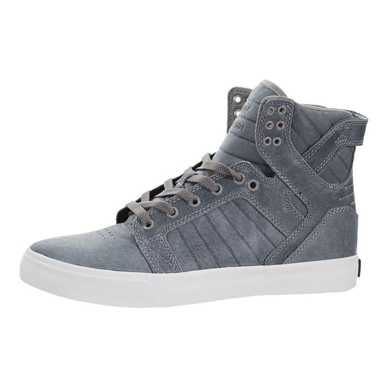 Buty Supra SKYTOP - Sneakersy Wysokie Damskie - Niebieskie (MBUD-49837)